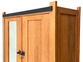 Art Deco Modernist Armoire or Wardrobe by Hendrik Wouda for Pander, 1924